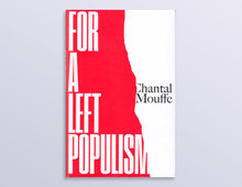 <cite>For a Left Populism</cite> by Chantal Mouffe