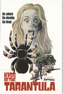 <cite>Kiss of the Tarantula</cite> movie poster