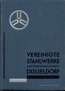 <cite>Allgemeiner Führer</cite> by Vereinigte Stahlwerke AG (1930)