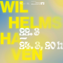 “Wilhelmshaven leuchtet” poster
