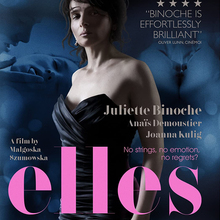 <cite>Elles</cite> (2011) movie poster and <span>Blu-ray Disc</span> cover