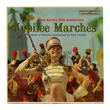 The Band of America<cite> – Jubilee Marches</cite> album art