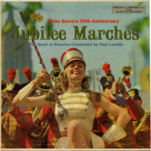 The Band of America<cite> – Jubilee Marches</cite> album art