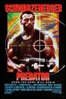 <cite>Predator</cite> movie poster