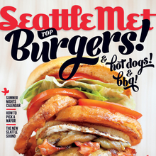 <cite>Seattle Met</cite> July 2013 Cover, Top Burgers