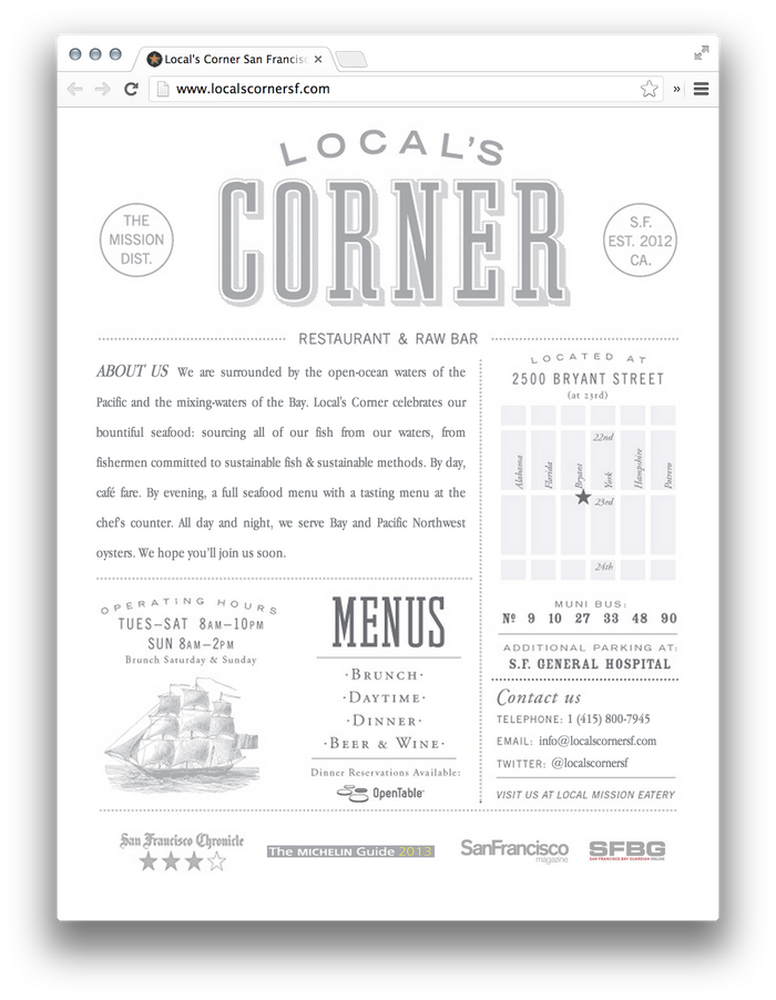 Local’s Corner restaurant, San Francisco 4