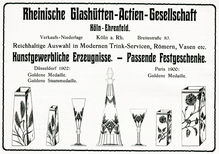 Rheinische Glashütten-Actien-Gesellschaft ad (1906)