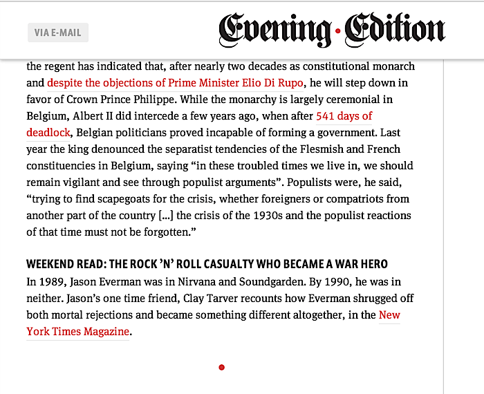 Deep respect to the editors for getting the apostrophes right in “Rock ’n’ Roll’.