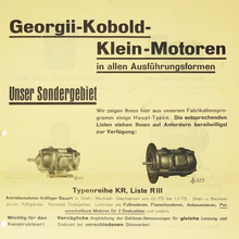 Georgii-Kobold-Klein-Motoren leaflet