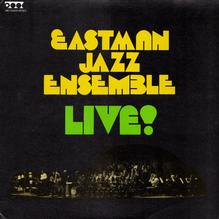 Eastman Jazz Ensemble – <cite>Live!</cite> album art