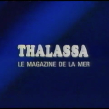 <cite>Thalassa</cite> (1976) TV magazine logo