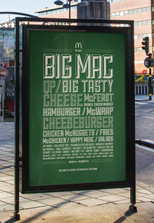 McDonald’s festival line-up poster