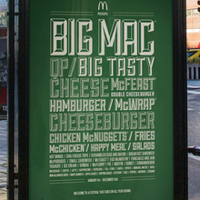 McDonald’s festival line-up poster