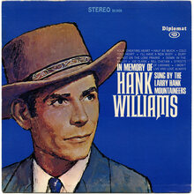 The Larry Hank Mountaineers – <cite>In Memory of Hank Williams</cite> album art