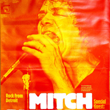 Mitch Ryder &amp; Band concert poster