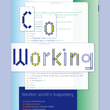 <cite>Coworking. Another world is happening</cite>