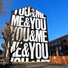 “YOU&amp;ME&amp;ME&amp;YOU” mural