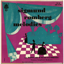 <span>Viennese Symphonic Orchestra – </span><cite>Sigmund Romberg Melodies And Popular Waltz Favorites</cite> album art