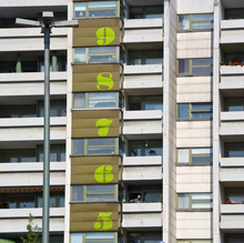 Floor numbers, Richard-Wagner-Platz, Berlin