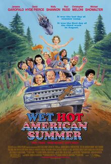 <cite>Wet Hot American Summer</cite> Poster