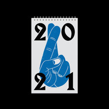 Fingers Crossed calendar 2021