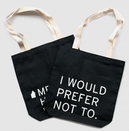 “I Would Prefer Not To” Bag & T-Shirt 1