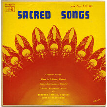 Barbara Troxell – <cite>Sacred Songs</cite> album art