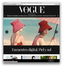 Vogue España website