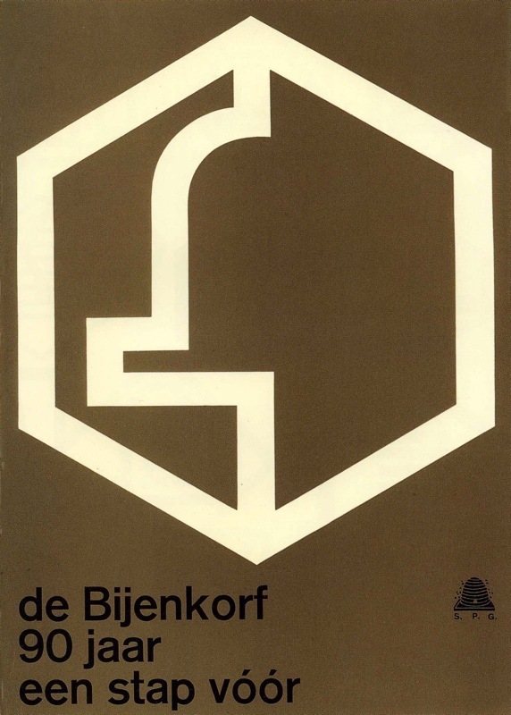 de Bijenkorf poster