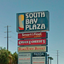 South Bay Plaza sign