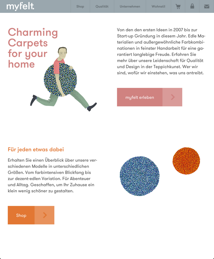 myfelt Website 2