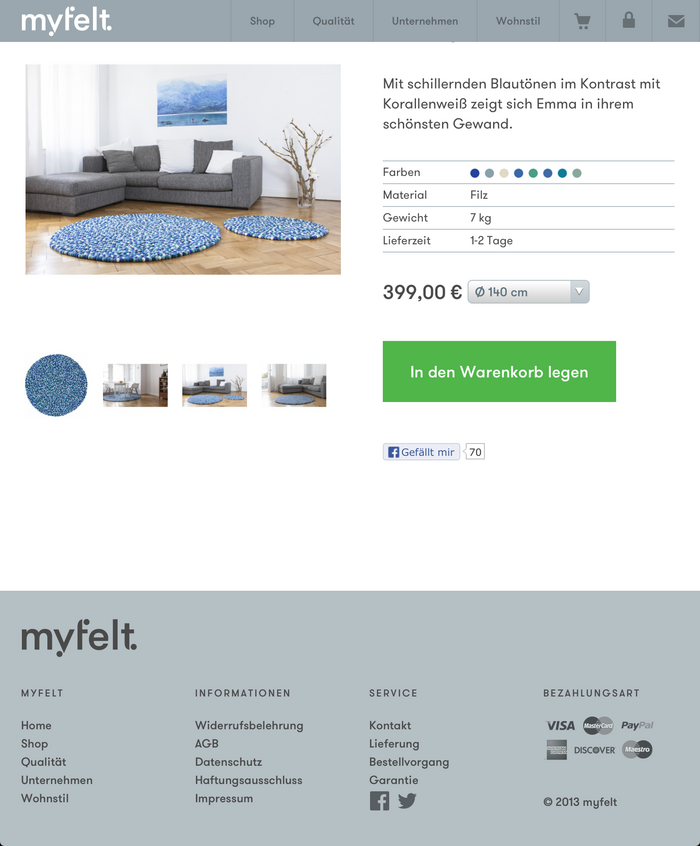 myfelt Website 3