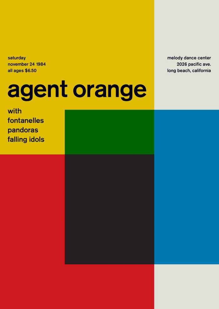 Agent Orange at the Melody Dance Center, 1984