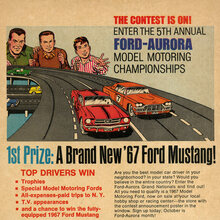 “The Contest Is On!” ad by Aurora Plastics Corp.