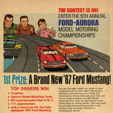 “The Contest Is On!” ad by Aurora Plastics Corp.