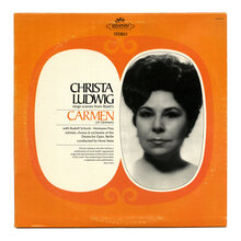 Christa Ludwig – <cite>Bizet’s Carmen</cite> album art