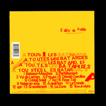 Eddy de Pretto – <cite>À tous les batards</cite> album art