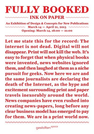 Exhibition poster.