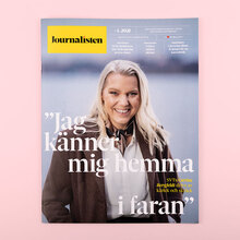 <cite>Journalisten</cite> magazine redesign 2020