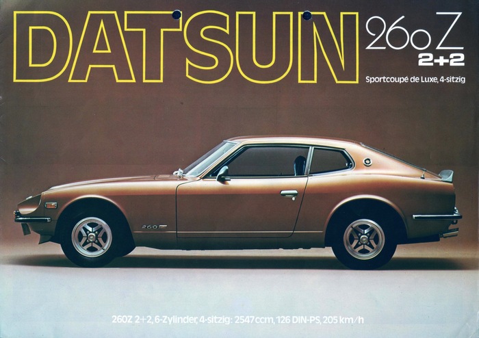 Datsun Germany Brochures: 280Z & 1200 2