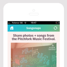 2013 Pitchfork Music Festival App