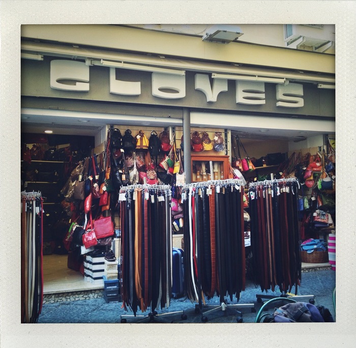 Gloves store front