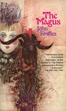 <cite>The Magus</cite> by John Fowles (Dell, 1973)