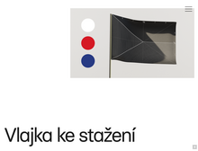 Česká vlajka website