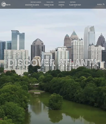 Discover Atlanta website