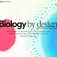 Ginkgo Bioworks website