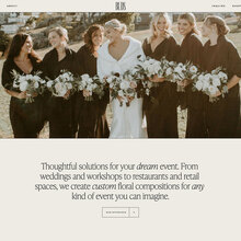Buds Floral Design website