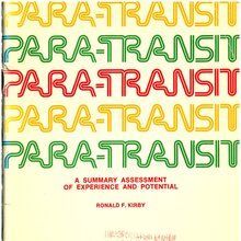 <cite>Para-Transit: Neglected Options for Urban Mobility</cite> <cite>Para-Transit: Neglected Options for Urban Mobility</cite>