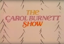 <cite>The Carol Burnett Show</cite> TV show logo