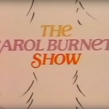 <cite>The Carol Burnett Show</cite> TV show logo